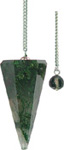 Pendulum Moss Agate Gemstone